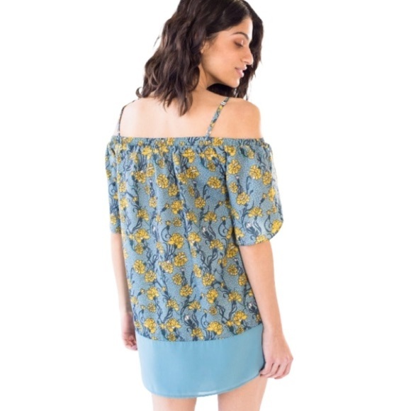 PINK MARTINI | Womens Medium Belize Summer Dress Off Shoulder Spahgetti Straps - Picture 2 of 8